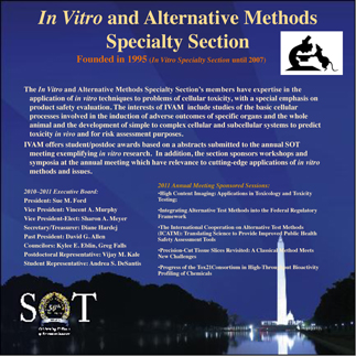 In Vitro and Alternative Methods Specialty Section 