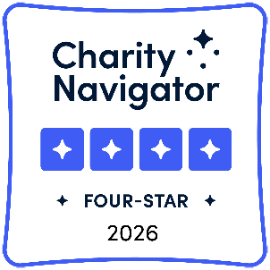 Awarded the Charity Navigator - 4-star - 2026