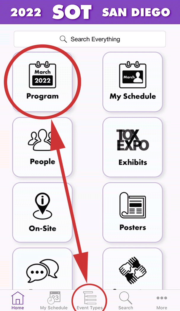 Finding Session - App