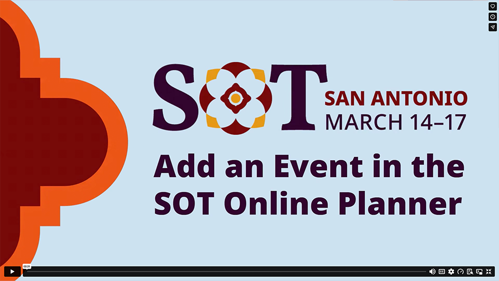 Add an Event to the “My Schedule” Tab