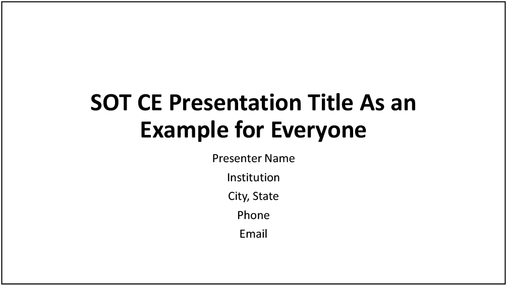 TITLE SLIDE slide no. 1