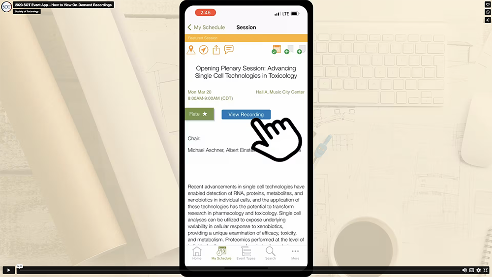 How to View On-Demand Recordings
