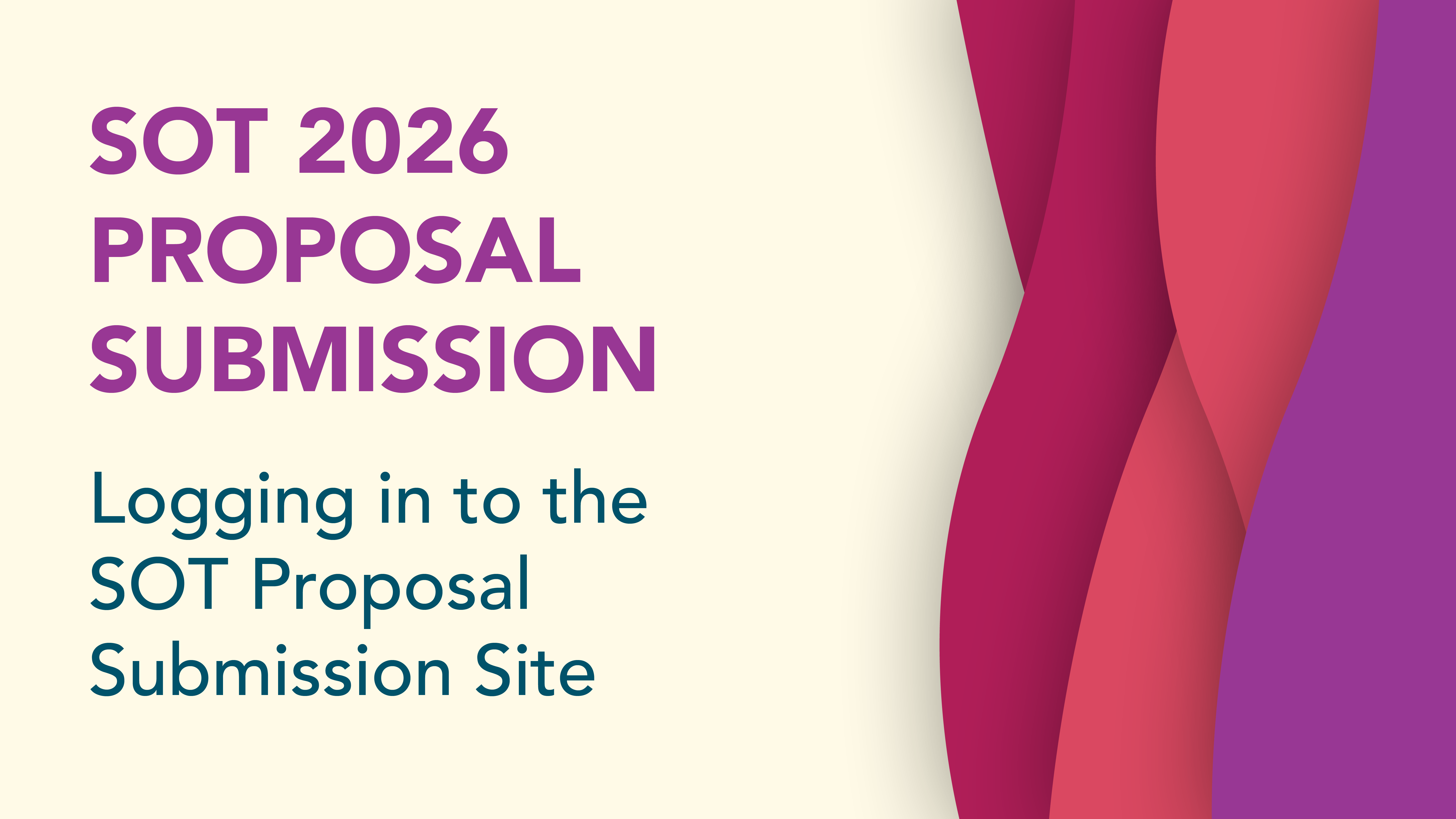 Session Description and Endorser Selection Instructions